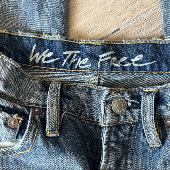 NWT Free People Patchwork Belladonna Bootcut Jeans Size 26 - Picture 10 of 10